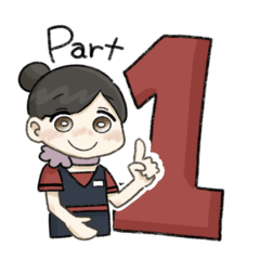 [LINEスタンプ] FDAで働く客室乗務員の日常（修正版）