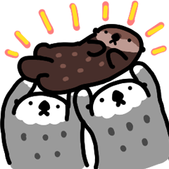 [LINEスタンプ] はたらっこ