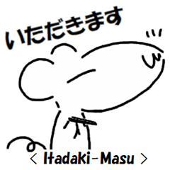 [LINEスタンプ] モッキン マウツェ（バイリンガル版）