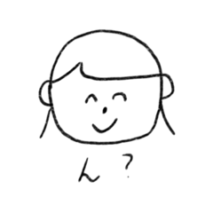 [LINEスタンプ] 【日常】鉛筆書きの女の子 Part2