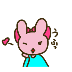 [LINEスタンプ] うさぎはともだちPart3