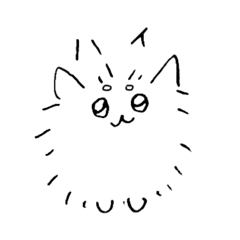 [LINEスタンプ] 長毛ねこのまろまゆ