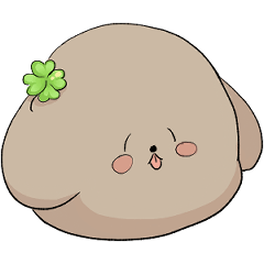 [LINEスタンプ] しあわせばぬちゃん