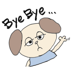 [LINEスタンプ] らふスタンプ :デブ犬に体つけました