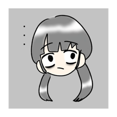 [LINEスタンプ] 闇ツインテール