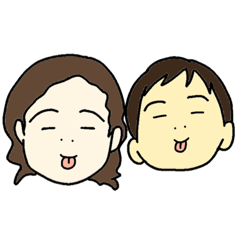 [LINEスタンプ] 兄弟☆基本のあいさつ〜表情いろいろ