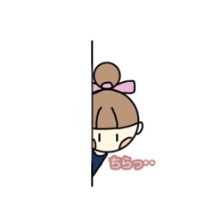 [LINEスタンプ] 日常会話♡おだんご娘