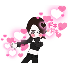 [LINEスタンプ] ななの日常♡の画像（メイン）