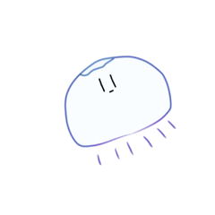 [LINEスタンプ] ゆるかわ（？）クラゲ