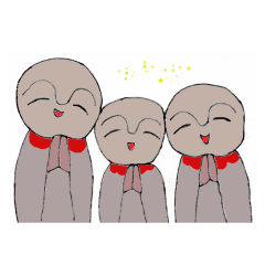 [LINEスタンプ] お地蔵さんの叫び