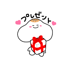 [LINEスタンプ] ぽちゃもち