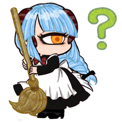 [LINEスタンプ] モノアイメイド