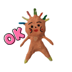 [LINEスタンプ] カラフルおじさんだよ