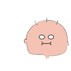 [LINEスタンプ] まるくびくん