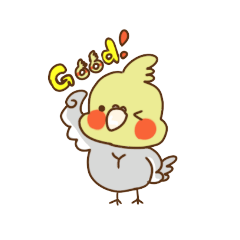 [LINEスタンプ] おーちゃん（オカメインコ）Part2