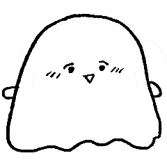 [LINEスタンプ] て・おばけ