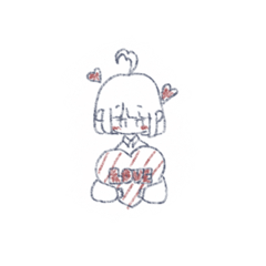 [LINEスタンプ] 初めて……？