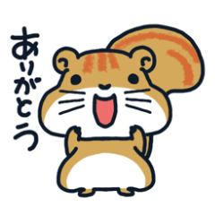 [LINEスタンプ] 毎日使える！リス太郎