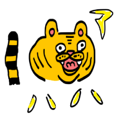 [LINEスタンプ] 使えそうな虎