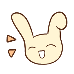 [LINEスタンプ] 灯火うさぎ