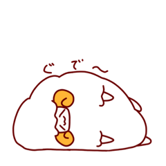 [LINEスタンプ] てきとーひつじ