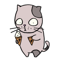 [LINEスタンプ] にやけねこ 2