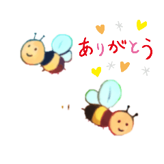 [LINEスタンプ] ミツバチと生き物いろいろvol.6.1