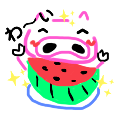 [LINEスタンプ] だいすきブタちゃん2