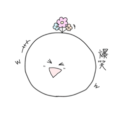 [LINEスタンプ] 表情スタンプ  〜 にこちゃん 〜