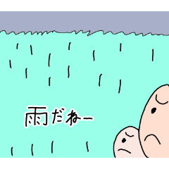 [LINEスタンプ] ザンロック梅雨編