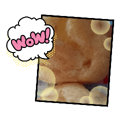 [LINEスタンプ] シュークリームです