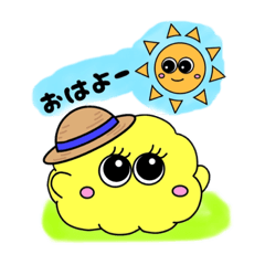 [LINEスタンプ] RaRa's モフ子さん 日常スタンプ