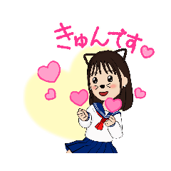 [LINEスタンプ] jk 日常生活のあいさつ