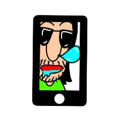 [LINEスタンプ] スマホ画面スタンプ