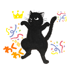 [LINEスタンプ] Kの世界(3)黒猫