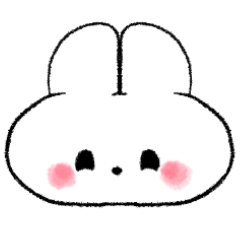 [LINEスタンプ] ゆる〜いうさぎのスタンプ。