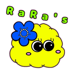 [LINEスタンプ] RaRa's モフ子さんキュンスタンプ