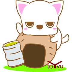 [LINEスタンプ] わんこ日和(ちわフレ)-toYvu-