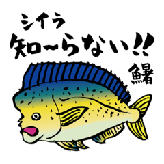 [LINEスタンプ] 魚ダジャレスタンプ①