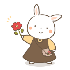 [LINEスタンプ] うさこちゃんと動物たちのHAPPYスタンプ