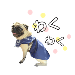 [LINEスタンプ] パグすたんぷ2
