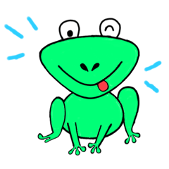 [LINEスタンプ] カエルの表情豊かなスタンプ Frog stamp