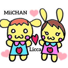 [LINEスタンプ] Licca＆MiiCHAN