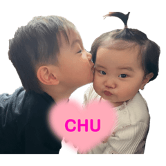 [LINEスタンプ] ひす＆きぃ