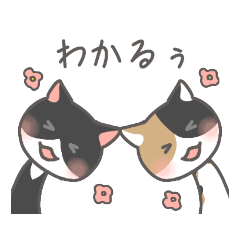 [LINEスタンプ] 全力で肯定していくスタイルのねこたち