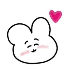 [LINEスタンプ] しらたまラビット2