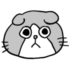 [LINEスタンプ] あまり顔の変わらない猫