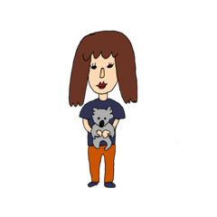 [LINEスタンプ] コアラとワタシ