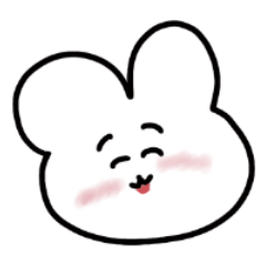 [LINEスタンプ] しらたまラビット