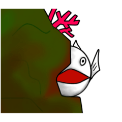 [LINEスタンプ] ゆるい感じの海の生き物